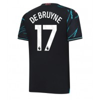 Billiga Manchester City Kevin De Bruyne #17 Tredje fotbollskläder 2023-24 Kortärmad